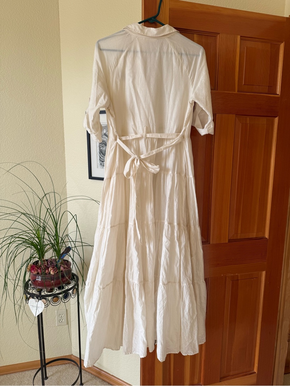 Samant Chauhan Anthropologie Embroidered Maxi Dress - Picture 4 of 6